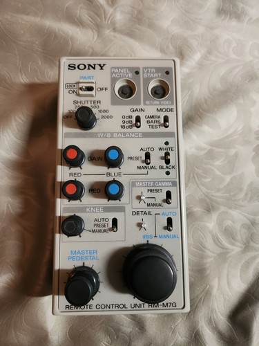 Sony m7g broadcast - sony, camera