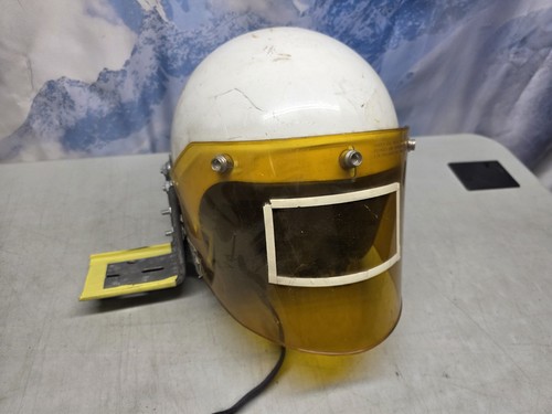 Vtg 70s auto racing - racing, helmet
